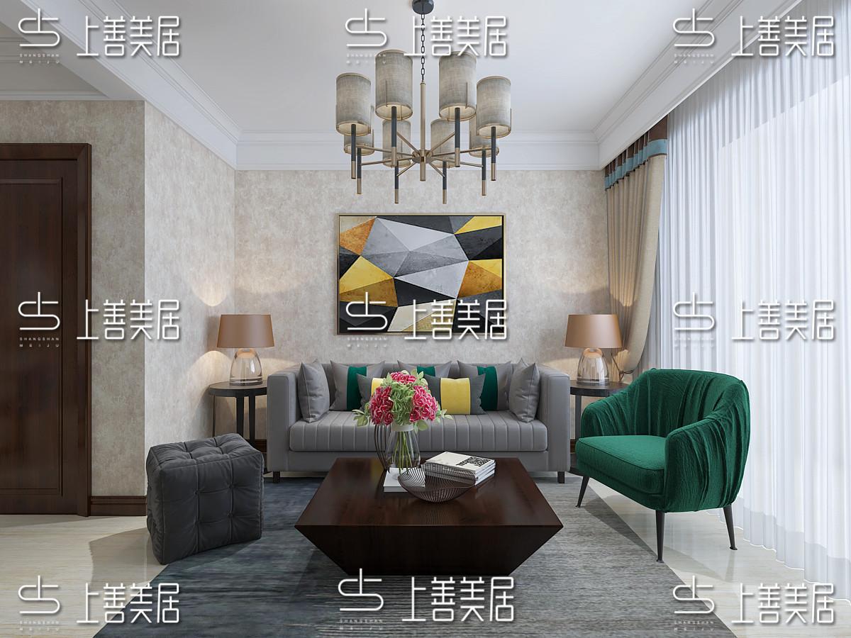 荣盛城 72平米两室两厅一卫现代简约