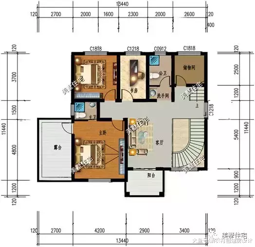 40多万建出百万效果, 这5套三层农村别墅你确定不看一看?