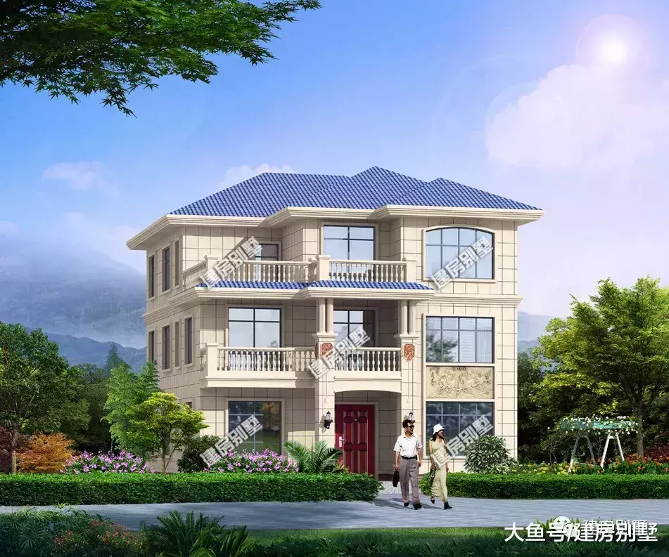 12×13.5米农村别墅, 老家没好房, 都不敢说自己是农村人