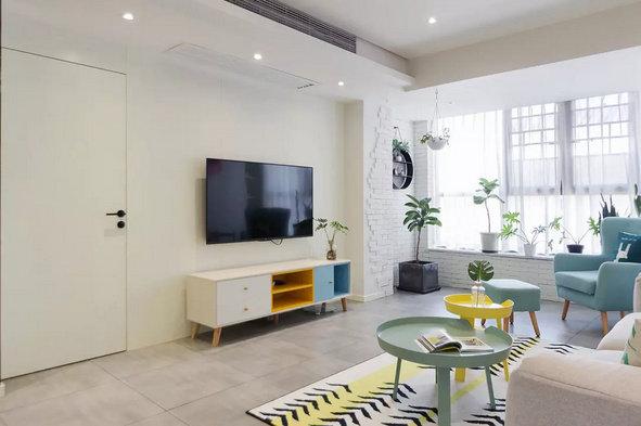 108㎡北欧风, 色彩搭配好漂亮~