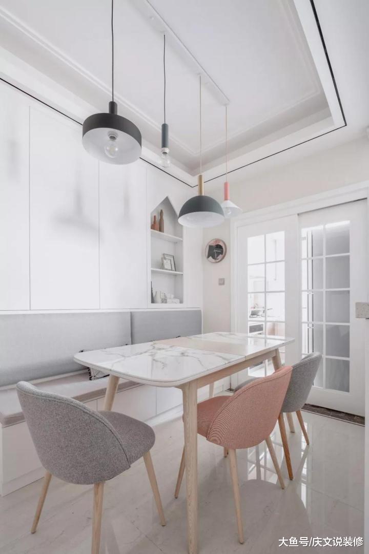 110平标准三房清新又温暖，收纳空间满满还颜值在线