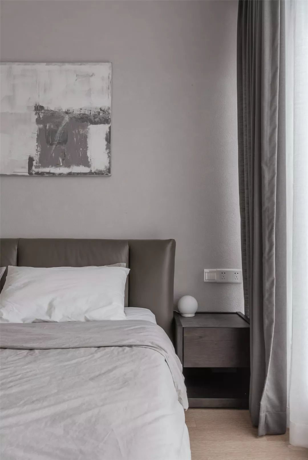 72㎡简约MUJI风，简单舒适的空间，沉稳端庄