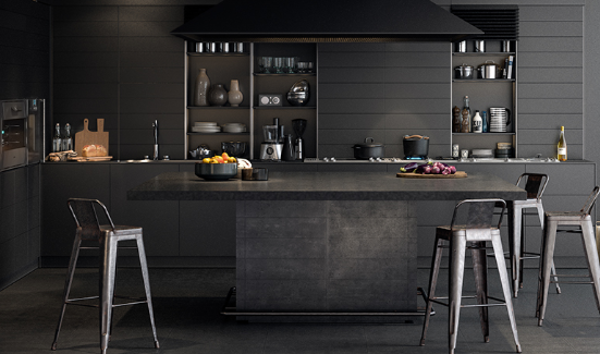 工业厨房的设计风格