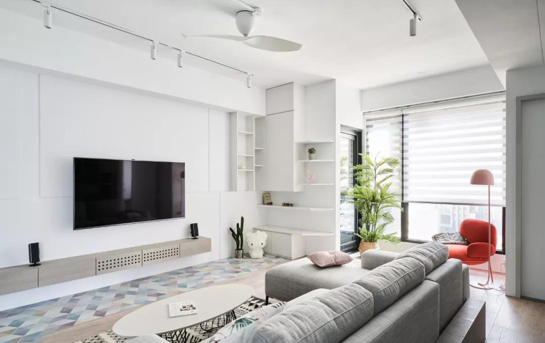 火爆朋友圈的北欧装修，87㎡三房改两房，人人都夸好高档！