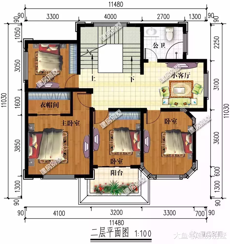 建豪华住宅肯定少不了这两款户型, 建了第一栋村长都竖大拇指