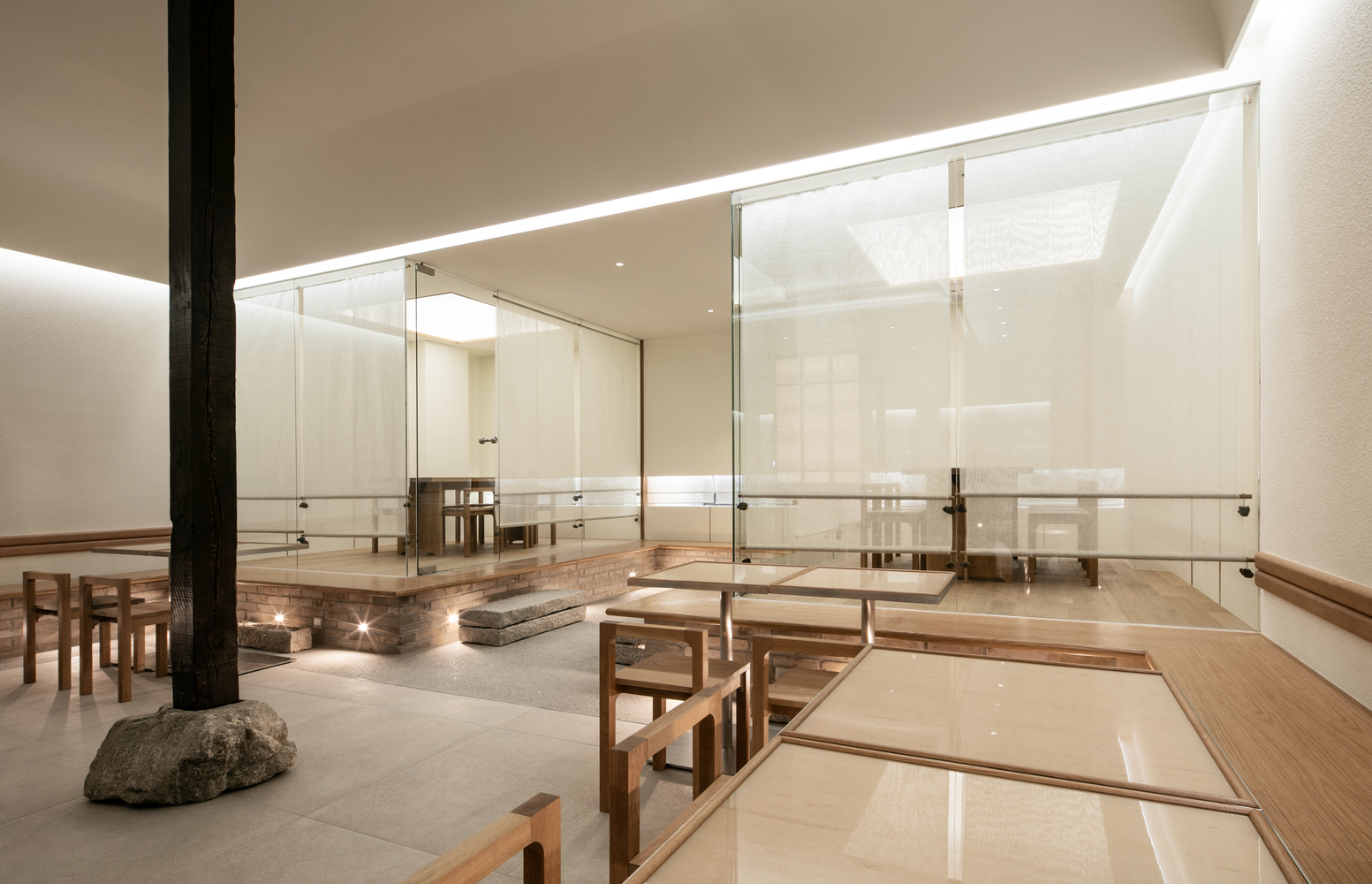 韩国花园咖啡厅设计，简洁自然的空间给人极度宁静舒适的体验！