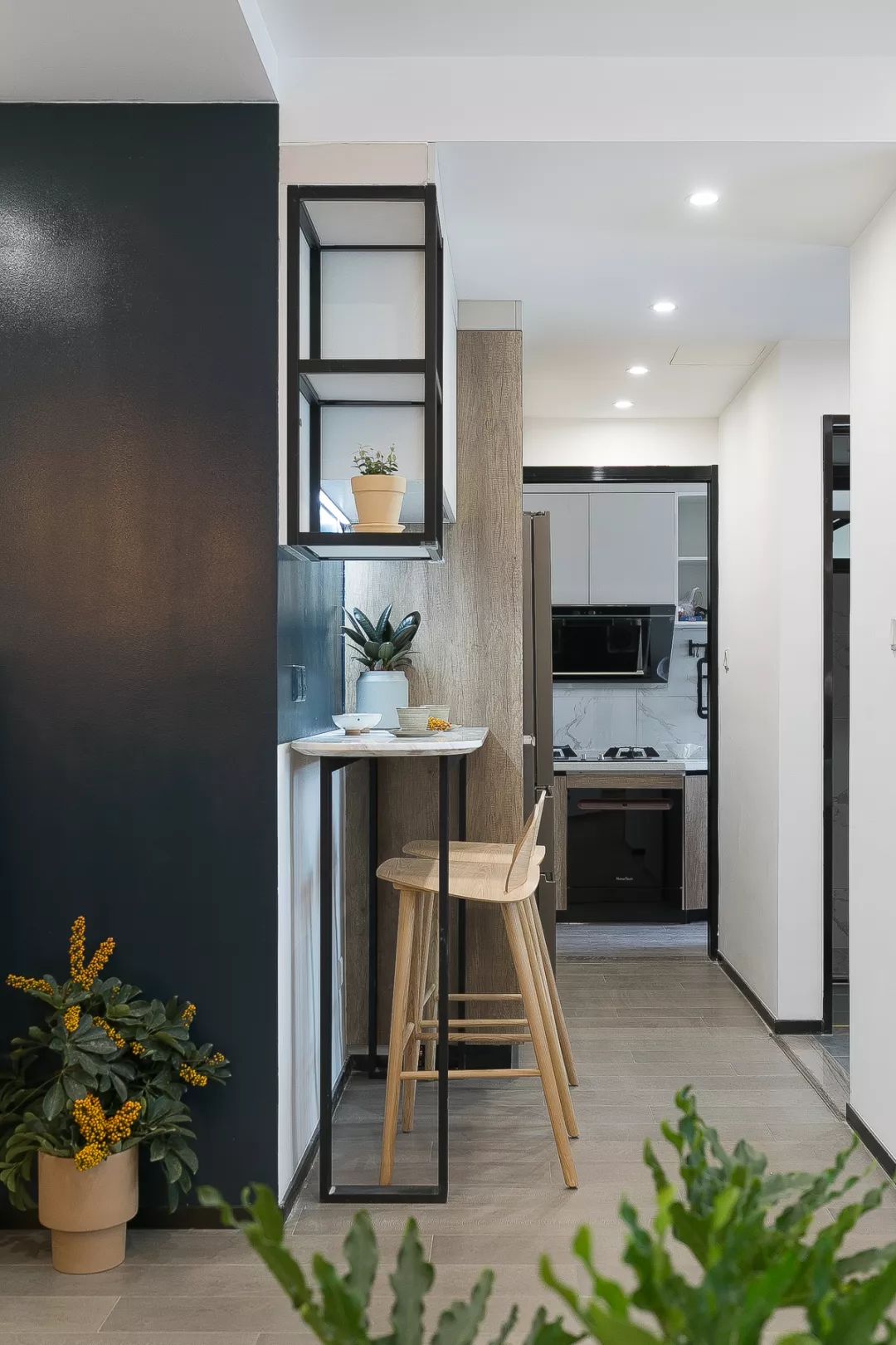 72㎡北欧两居室，色彩丰富有层次！