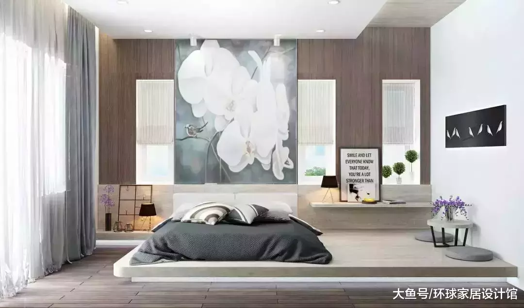 榻榻米早落伍了，现在流行一体化的地台卧室设计！