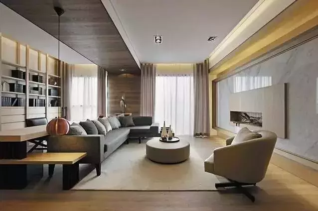 100平米现代简约新房, 这装修费值了!