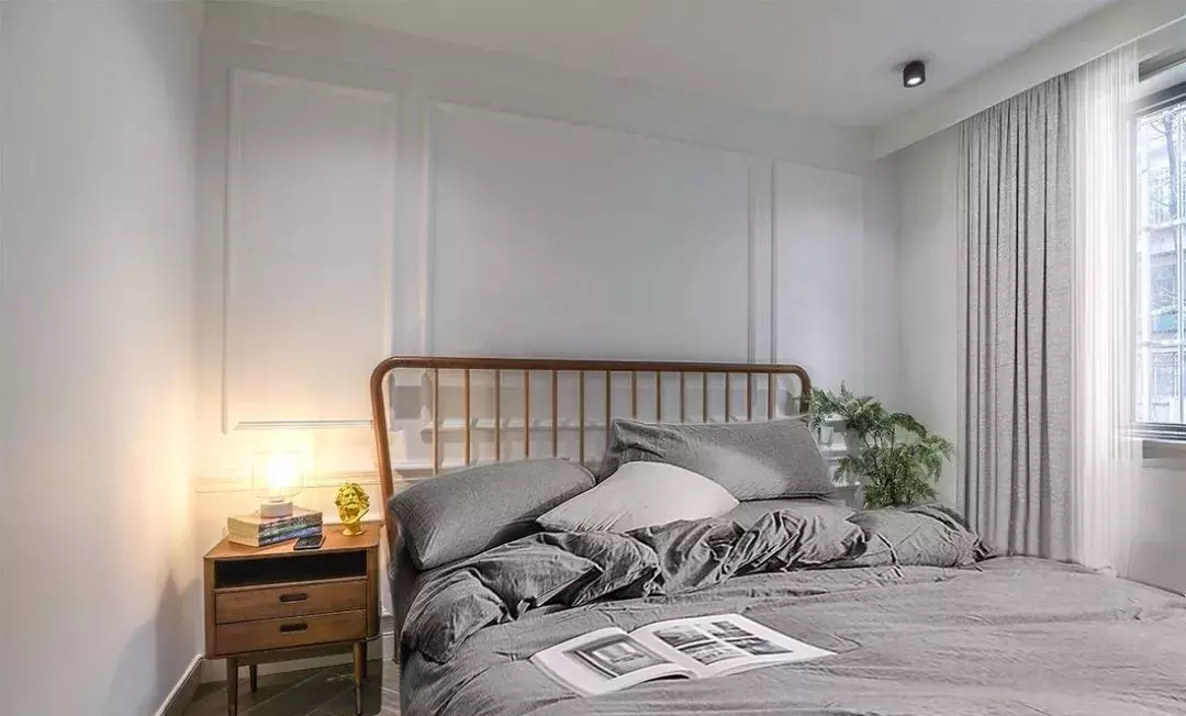 72平的现代风小户型二居室, 简简单单的舒适小窝