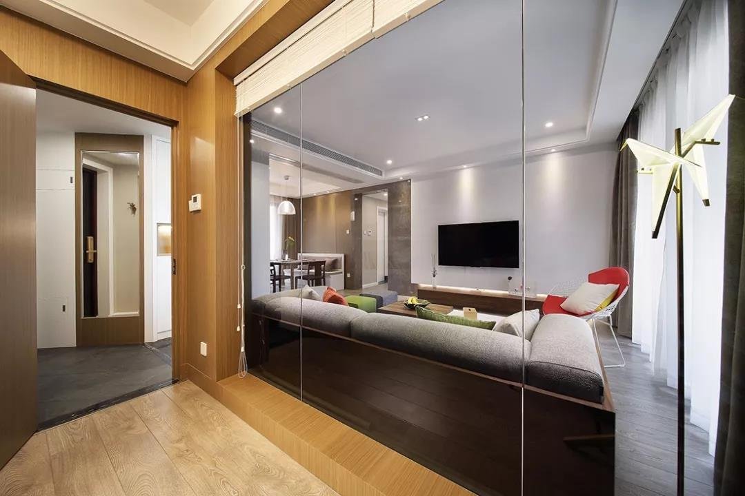 成都88平清爽简约风，简洁而实用舒适安逸的三居室