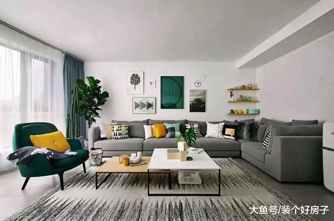 120㎡的北欧风婚房, 颜值高收纳强, 强迫症看了直呼爽!