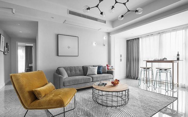 96平婚房花了12w，不做吊頂刷大白墻，化繁為簡的想法好贊！