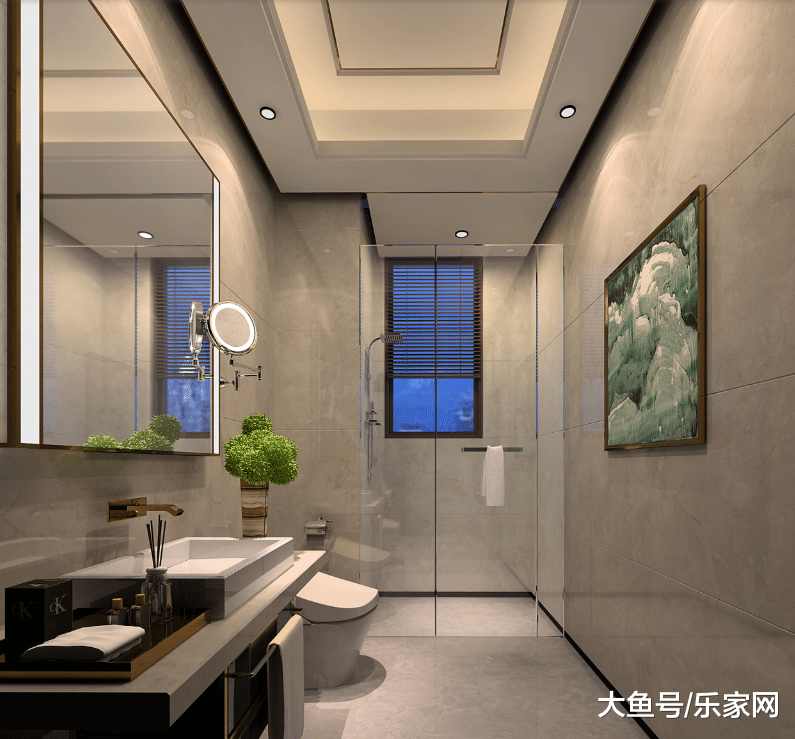 原来内行人都设计这种卫生间，收纳真有型，回家照着装