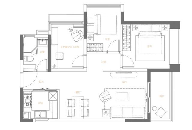 77方三房，98方四房！增城中新杀来全新盘