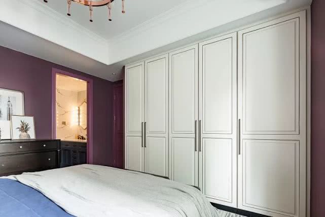 136平的新房，现代美式风装修，大胆的用色，性感又自由奔放！