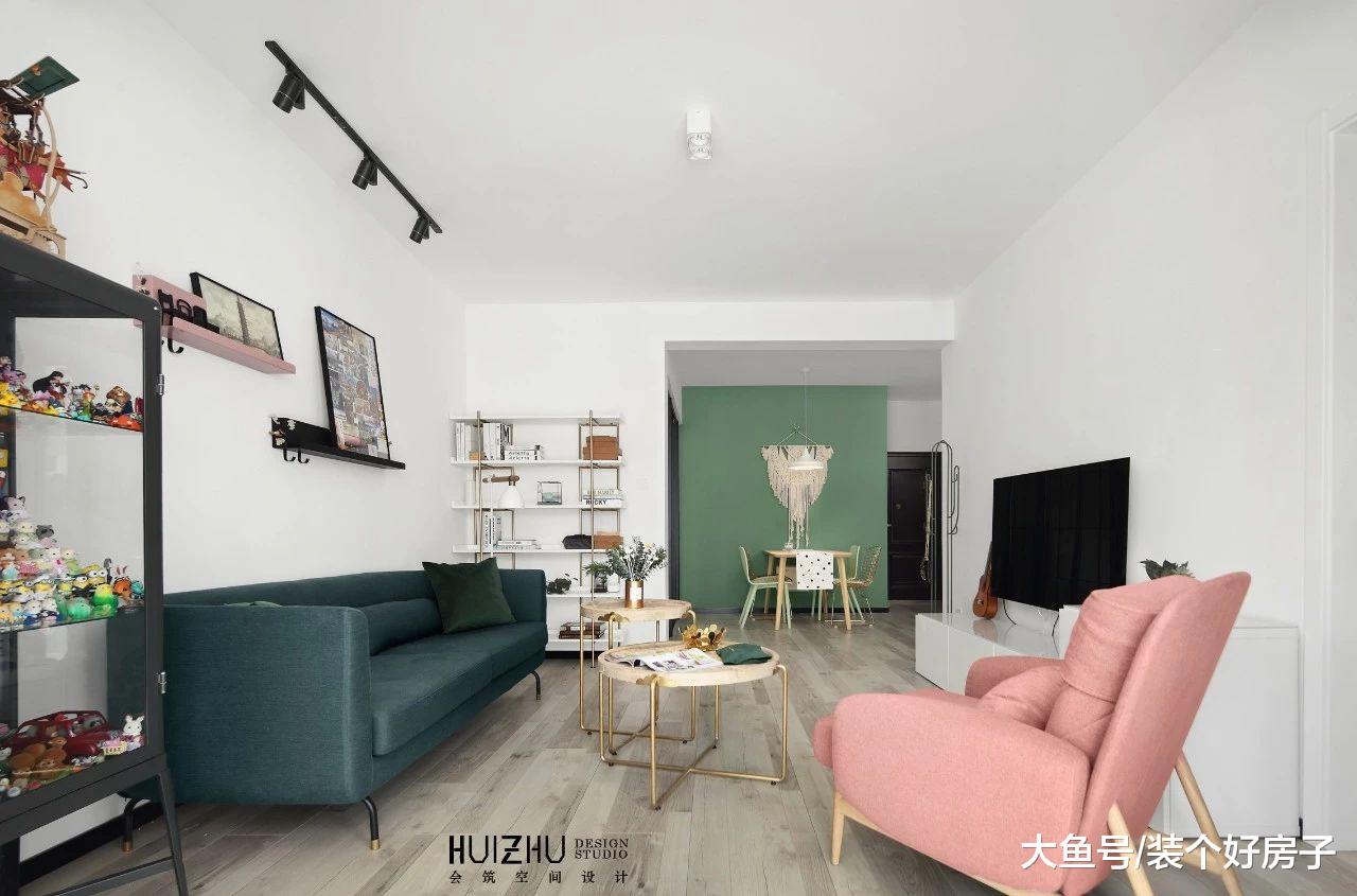 文艺小夫妻打造83㎡会呼吸的家，森系混搭颜值开挂！