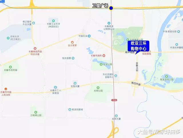 长春＂行政+文化+公园＂配套最集中的区域。