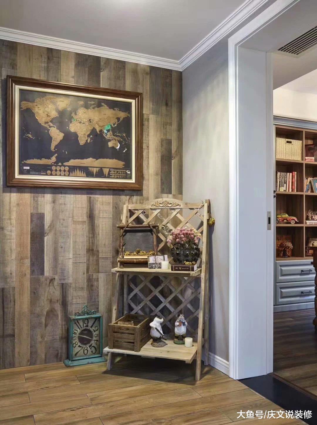 复古美式惊艳毕业，装修虽累但乐在其中