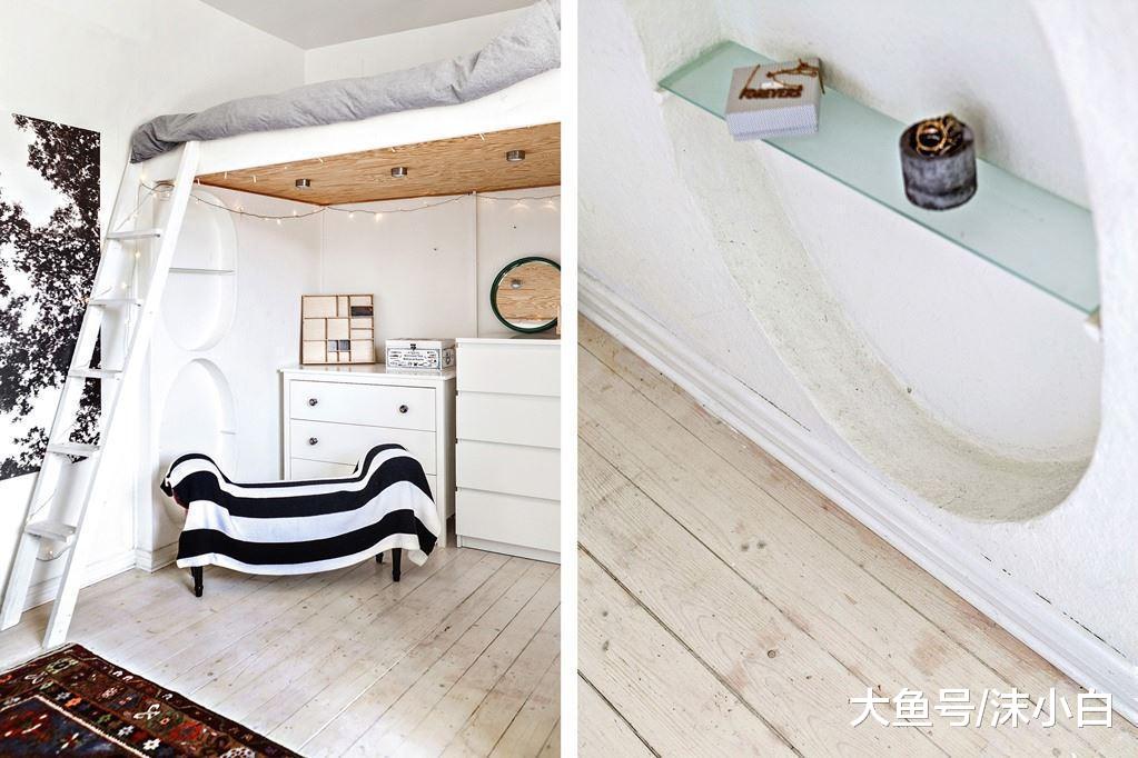 曬姑娘23平小戶型，臥室直接懸在半空中，廚房巴掌大！真心疼