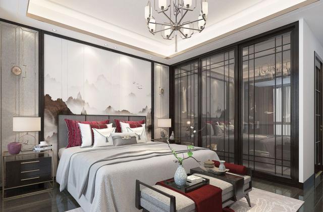 136平米装中式别再老土了，人家新房中式这么装简约优雅百看不厌