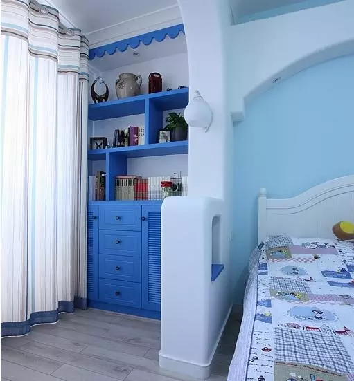 42㎡迷你地中海小窝，一室一厅花费了7万装修！