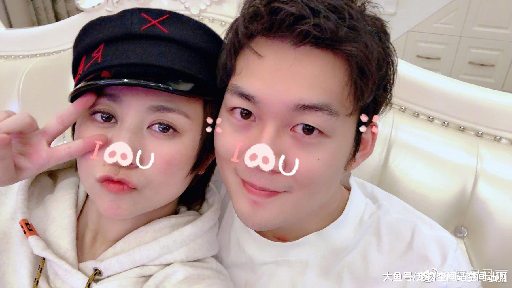 馬麗和小自己十一歲的老公合照，情人節撒狗糧甜蜜極了！