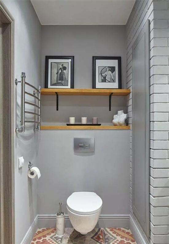 卫生间收纳空间不够？这样设计能多出1㎡