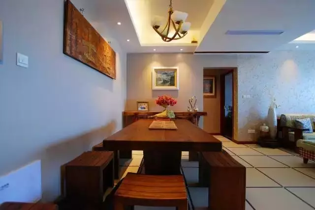 85㎡新中式 客厅阳台简直太完美！