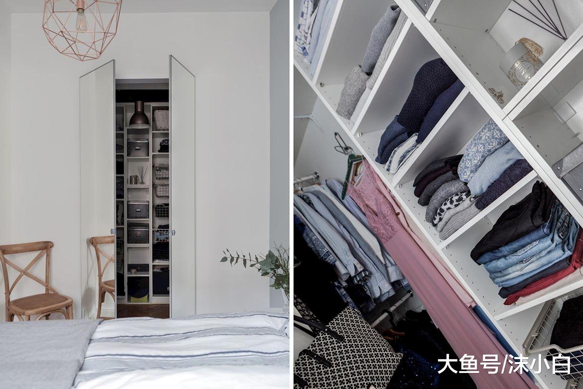 不做＂北漂＂，高薪层却只买46平小户型，柜子通通挂墙上！嘚瑟晒晒