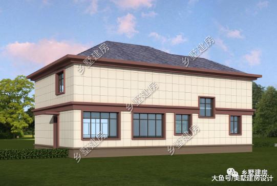 二层新中式小楼，更加坚定，回家乡建别墅的心！