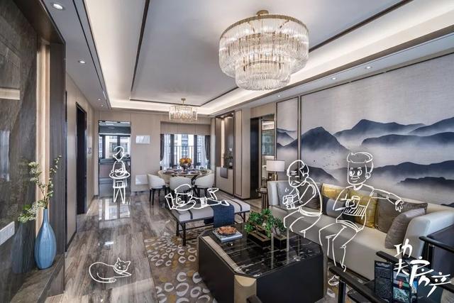 千灯湖总价1字头！绝版85方三房带主套！一线望江大城