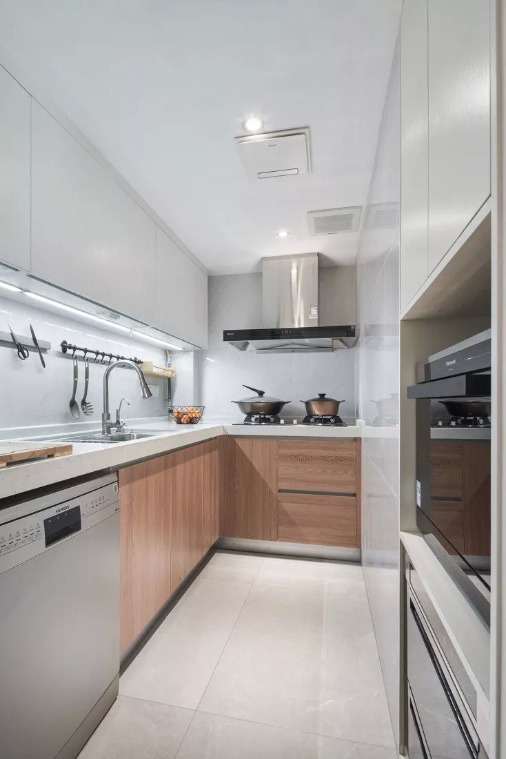 76平小户型北欧风，次卧改多功能房、背景墙做玻璃隔断，时尚又通透