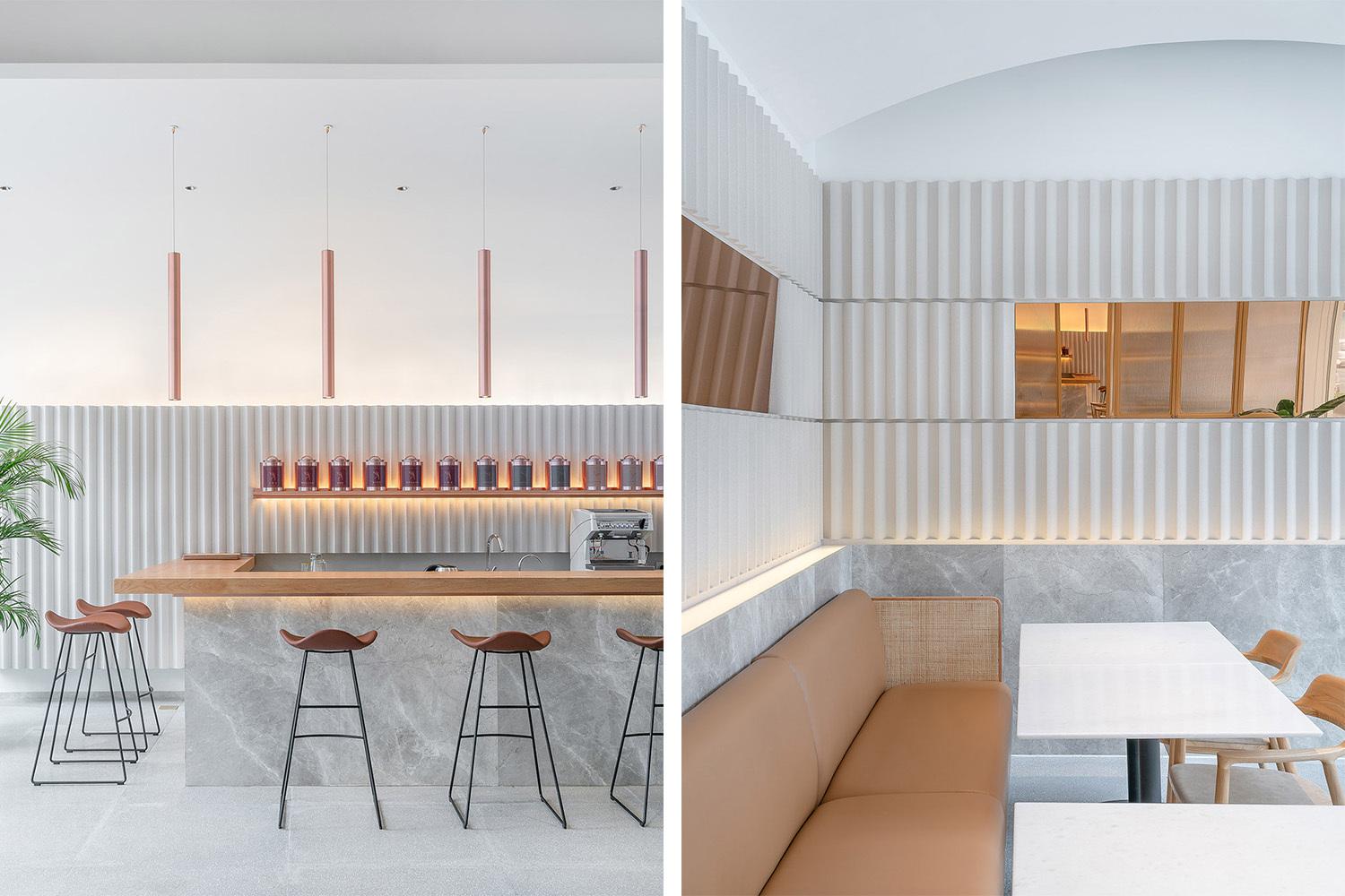 时下最流行的简约清新风格餐厅，时尚年轻人的新聚集地！