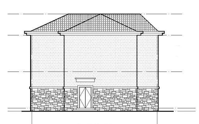 农村二层轻钢别墅设计图，外观漂亮，简单大方，方便实用
