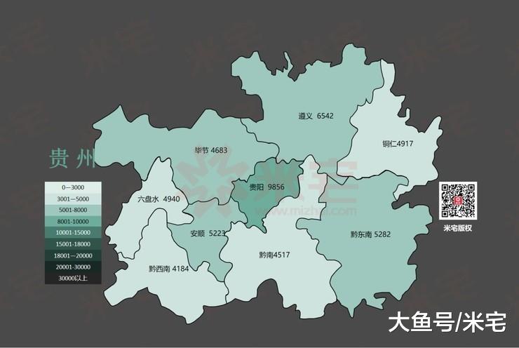 中国318个地级市房价，全部都在这里！