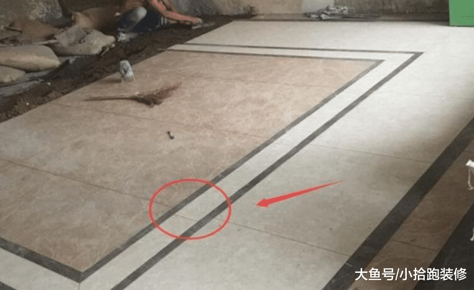 請師傅做拼花造型，可當鄰居看到后，卻當場建議業主換師傅