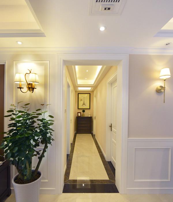 135平米简美三居，入户花园包进客厅瞬间多出一间书房，真实用