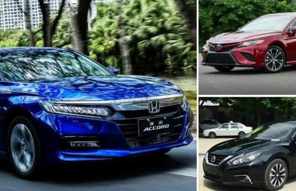 日系三侠改款换代约战2019，天籁最晚归来销量不敌雅阁、凯美瑞