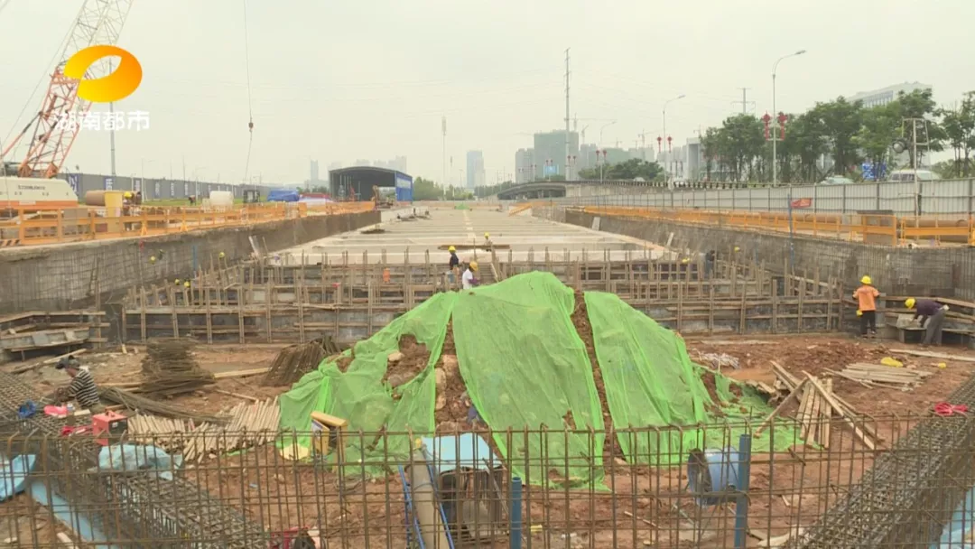 长沙地铁6号线又传喜讯！预计将于2022年试运营，檀木桥站将进入主体结构施工阶段