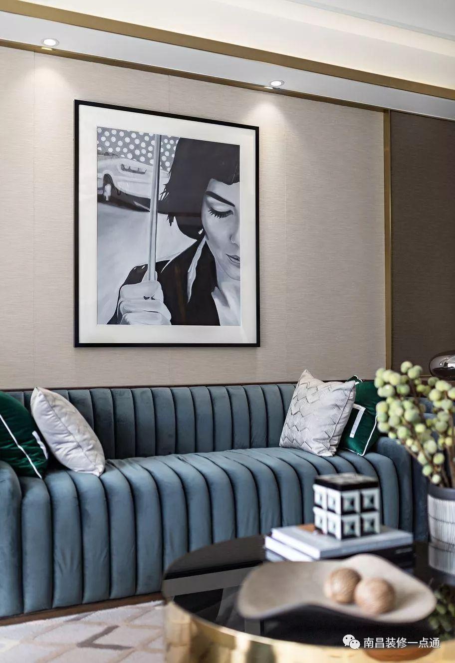 141平四居现代港式精致小轻奢, 每张图都是海报-保利中航城装修