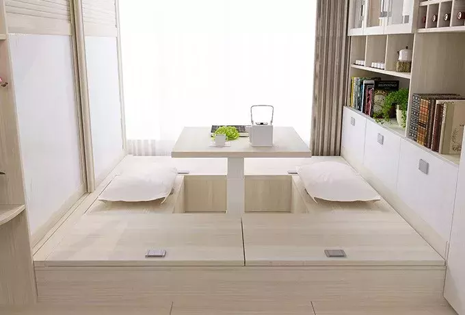 这10套榻榻米组合设计, 分分钟2房变3房!