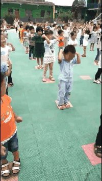 搞笑GIF趣图：最不怕死的狗VS最没尊严的猫