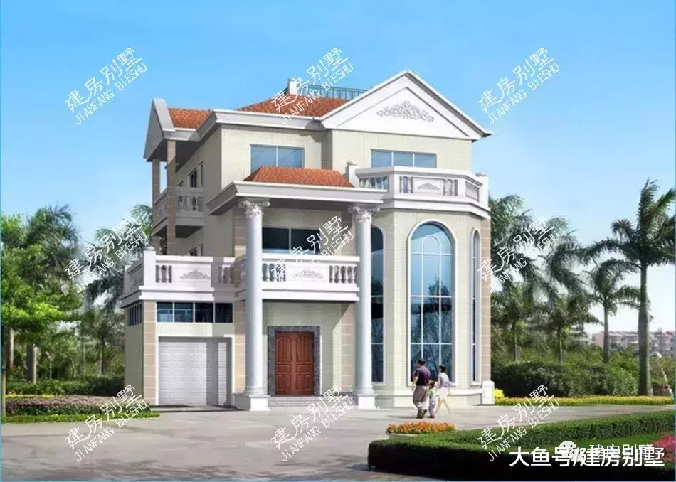 經典豪華農村自建房，不管怎么建都好看，永不過時的戶型