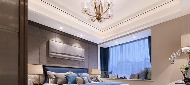 138平新中式三居，一抹中国蓝，惊艳了整个家