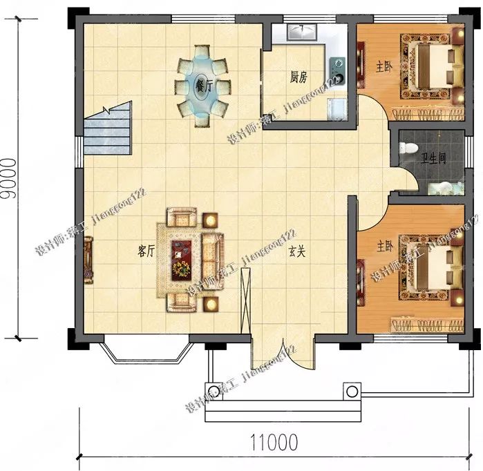 10款小户型二层农村别墅，都是自建房中的经典，几百块就能有一套