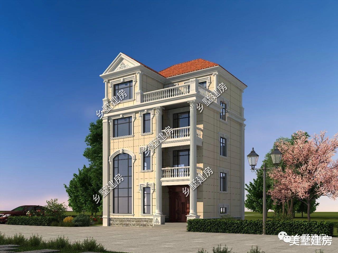 占地不足百平别墅怎么建？这套农村小面积别墅给你答案