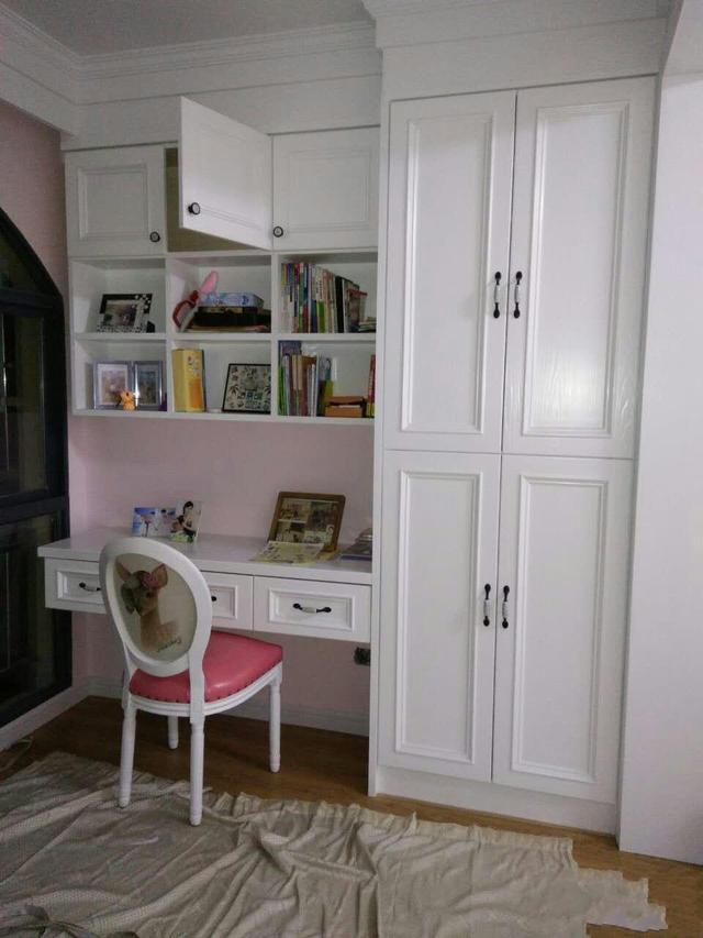 找亲戚帮忙着装修新房，全屋打柜子好有质感，来晒晒