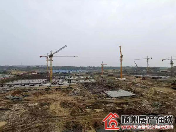 汉十高铁建得怎么样了？随州高铁南站最新进展图曝光