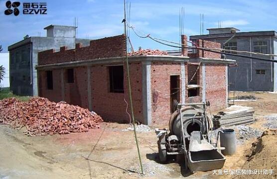 水田中砸50万建房，为防止地基下沉浇筑50公分厚的垫层闹笑话